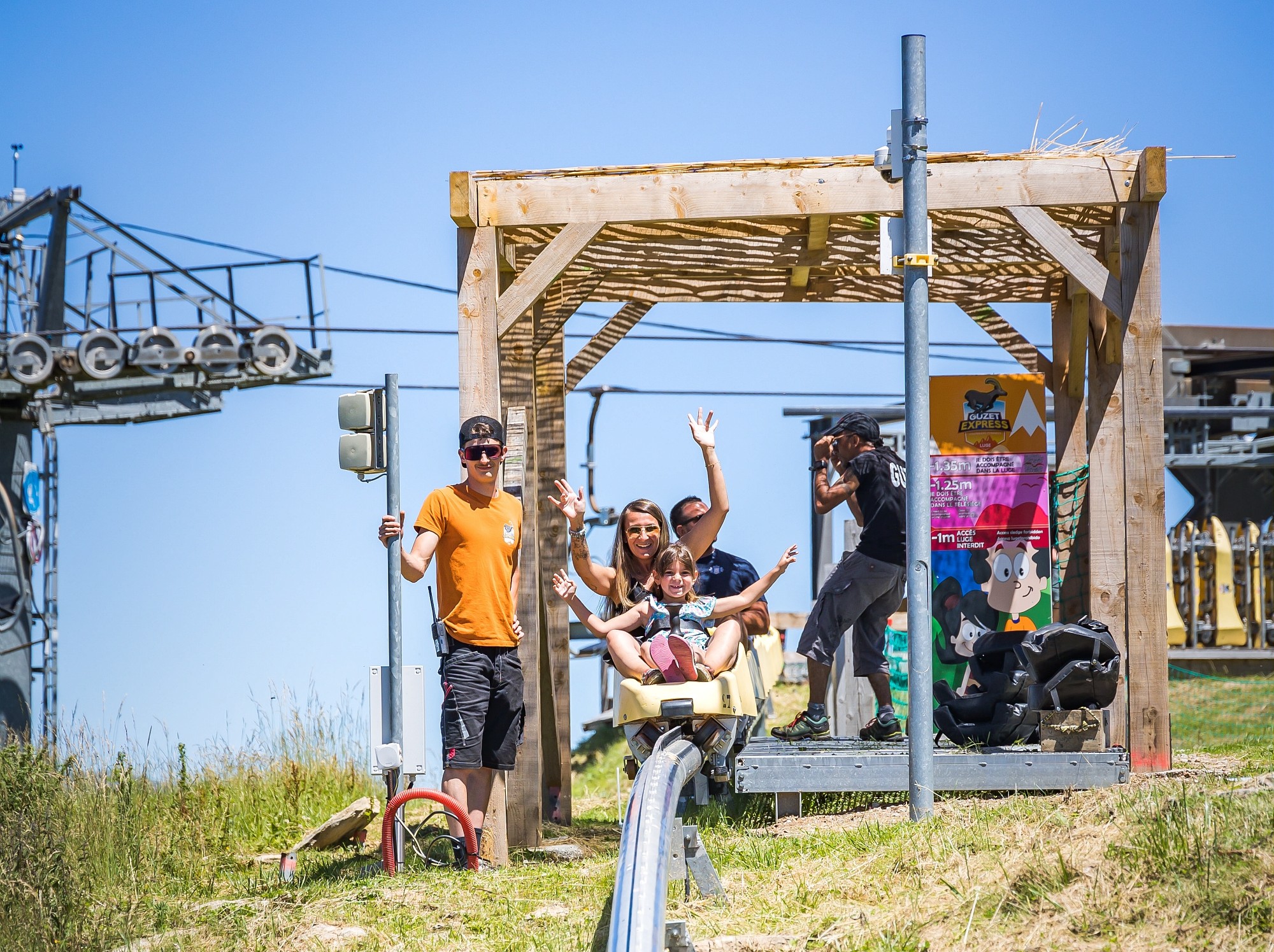 luge accompagnee
