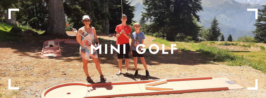 mini golf famille guzet