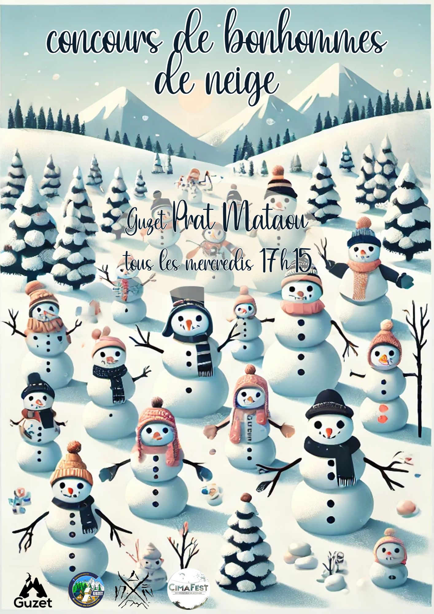 concours bonhomme de neige