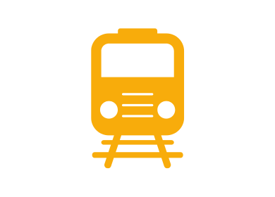 venir en train à guzet