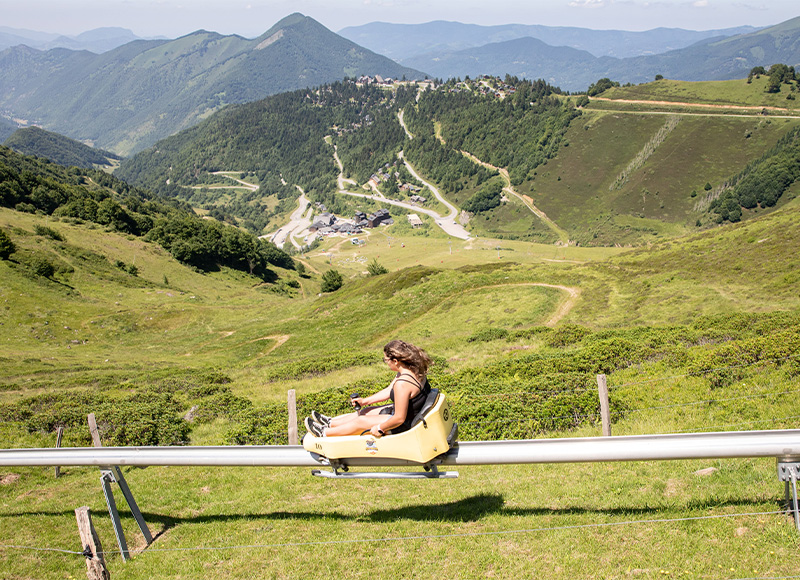 Luge sur rail